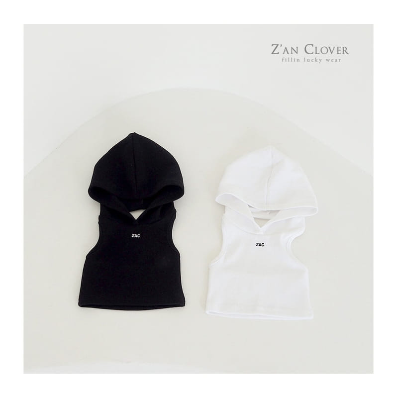 Zan Clover - Korean Children Fashion - #minifashionista - Hoody Tank Top - 2