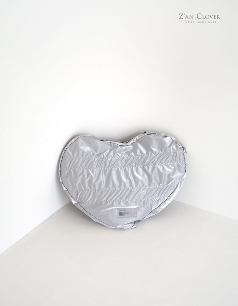 Zan Clover - Korean Children Fashion - #toddlerclothing - Heart Big Bag - 5