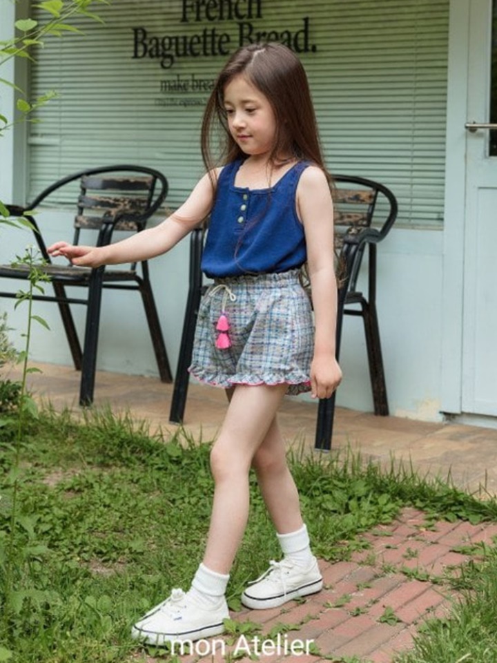 Tessel Check Shorts