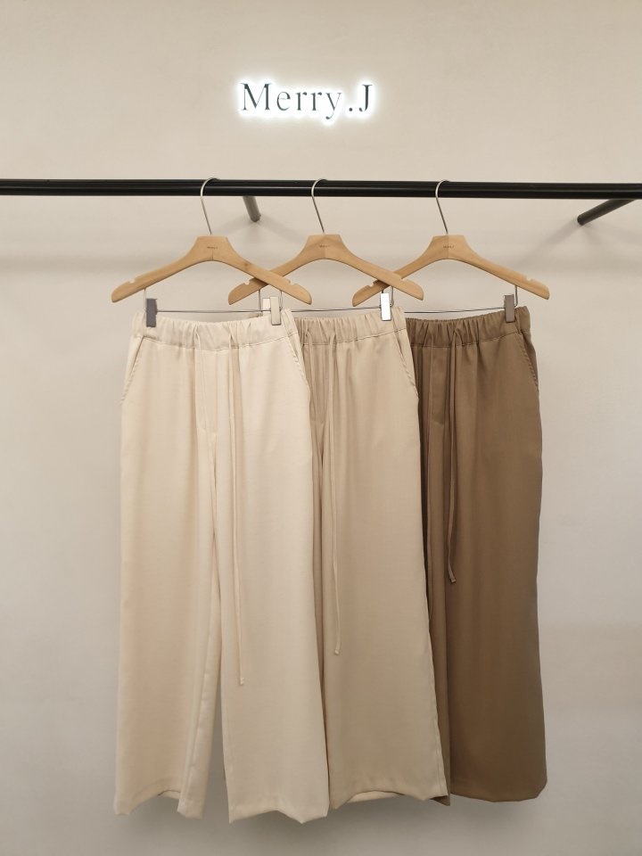 Tencel L Wide Pants