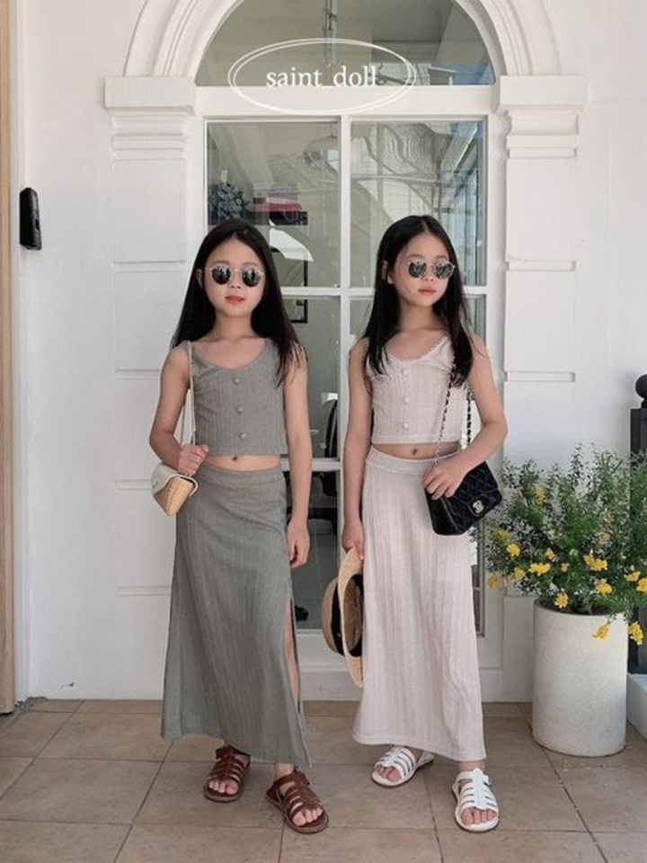 Slit Long Skirt
