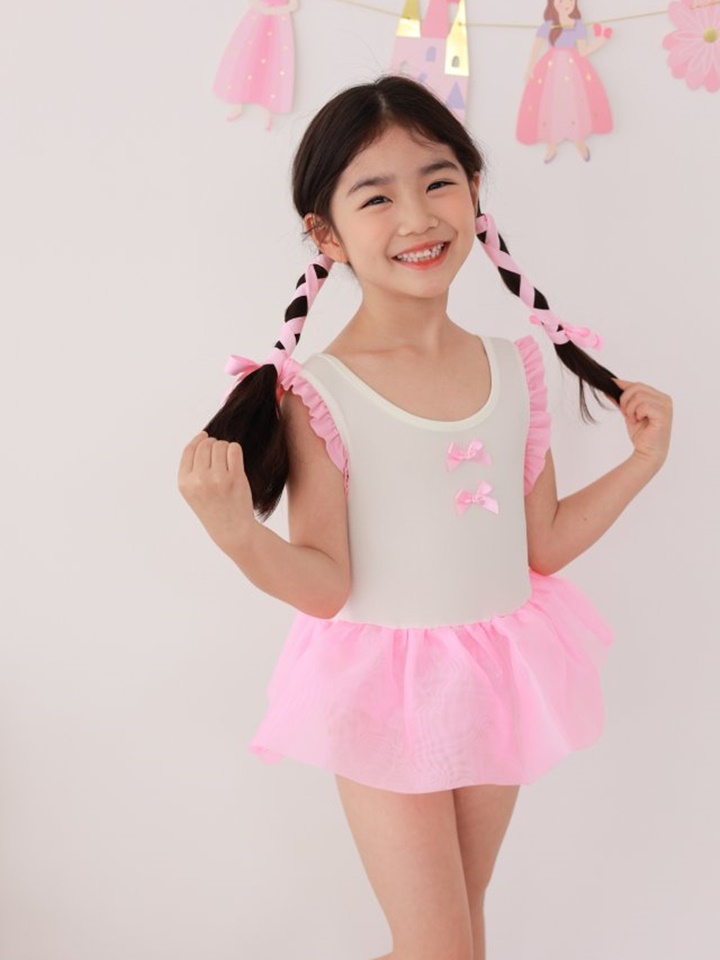 One-Piece Ballet Swim Wear