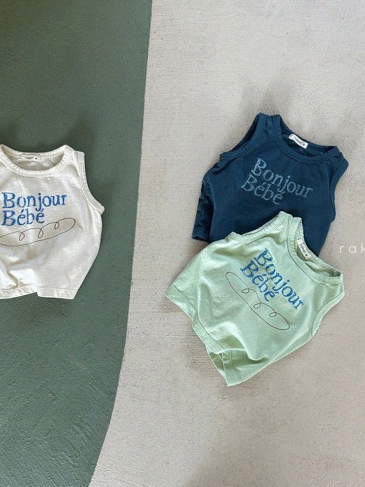 Bonjour Bebe Sleeveless Tee