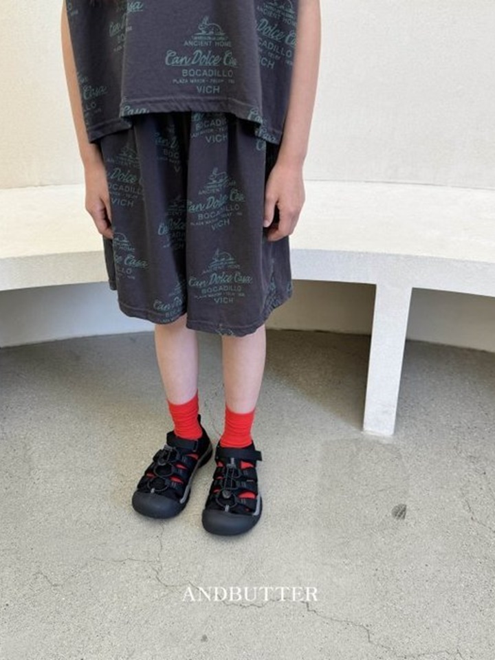 Lettering Pants