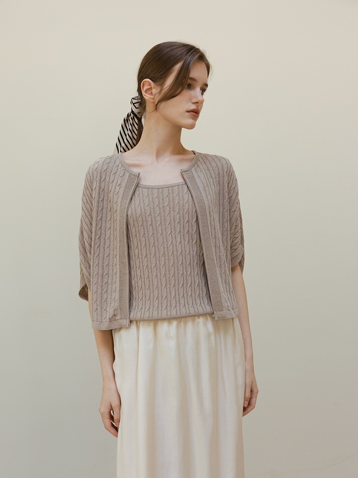Cable Cardigan