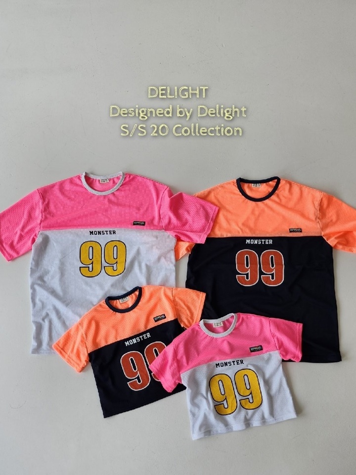 Mesh Monster Box Tee With Mom