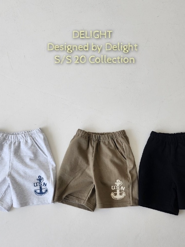 Navy Anchor Pants