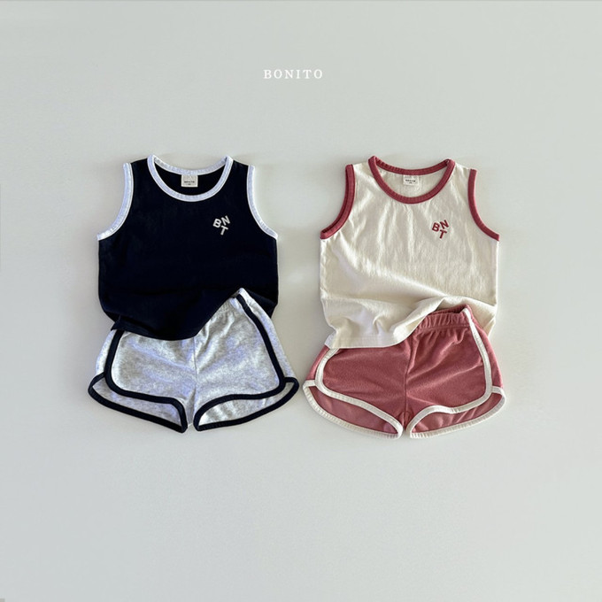 BNT Sleeveless Terry Set