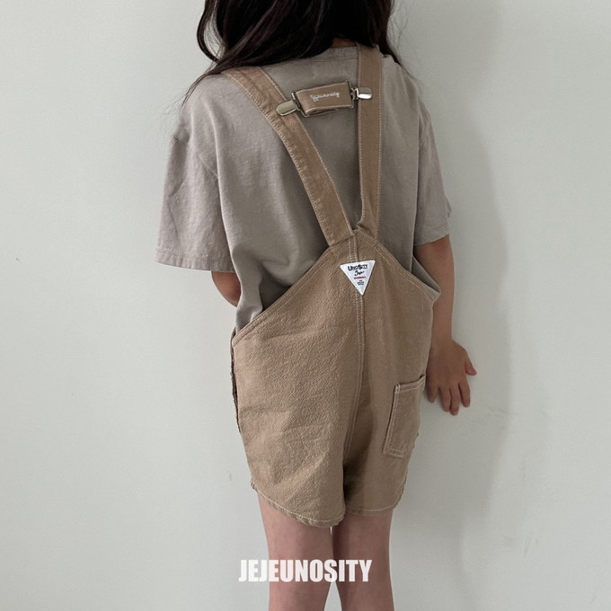 Cotton Very Short Overalls