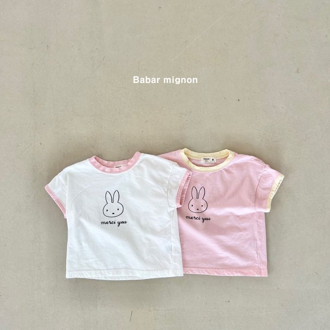 Colored Rabbit Tee