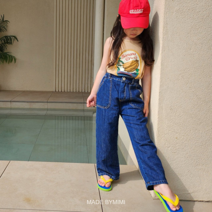 Linen Denim Pants