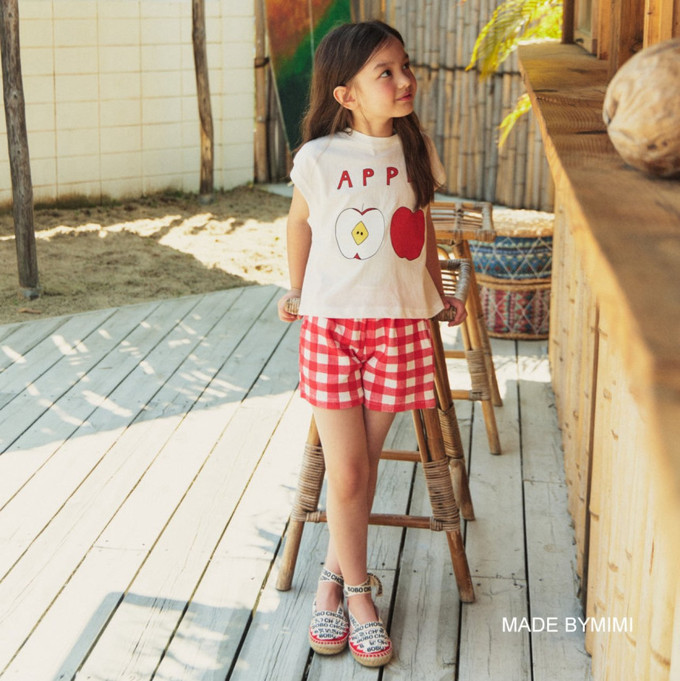Waffle Check Shorts