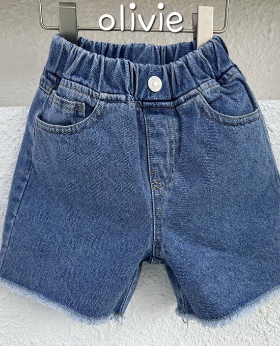 Cutting Denim Shorts