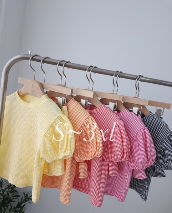 Pleats Frill Set
