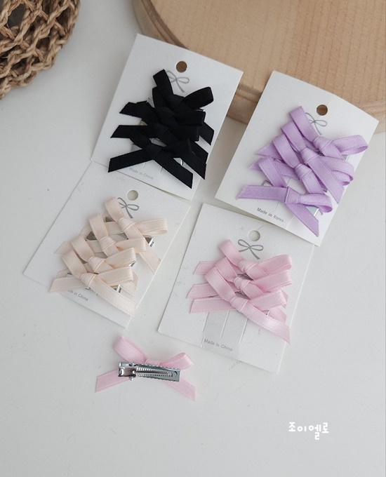 Ribbon 4 Pieces Hairpin Set