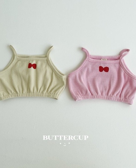 Ribbon Waffle Crop Tee