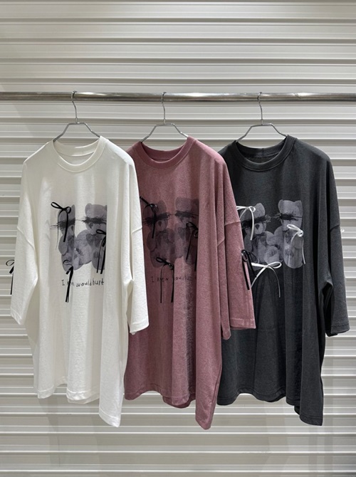 Teddy Ribbon Tee
