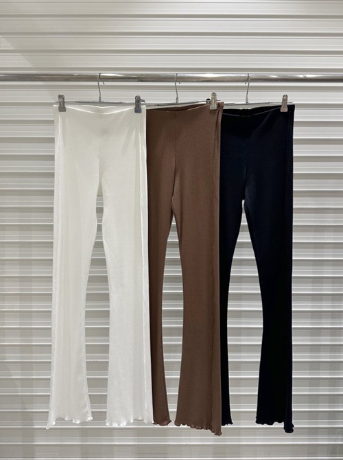 Rib Long Pants