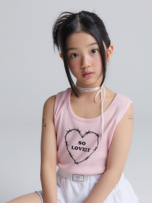 Heart Angel Sleeveless Top