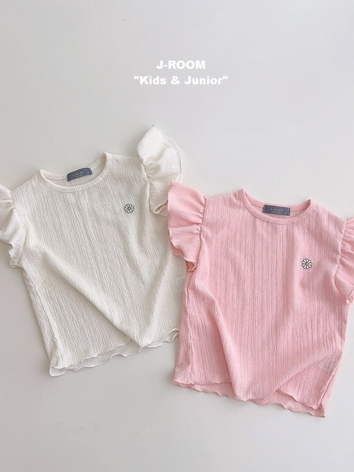 Wing Shirring Tee