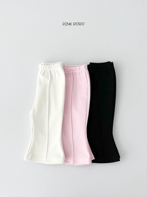 Line Pintuck Bootscut Pants