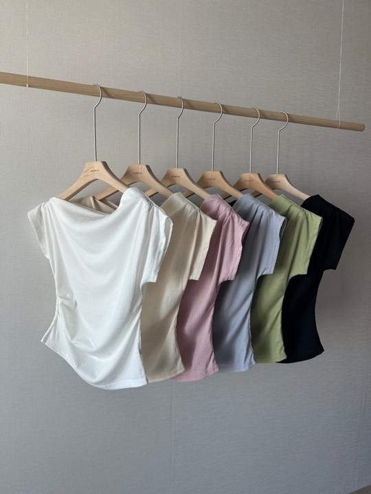 Rib Drape Tee