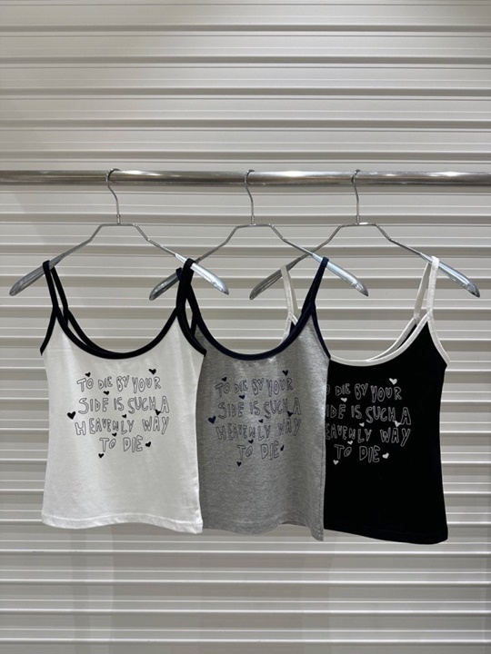 Heart Sleeveless Tee