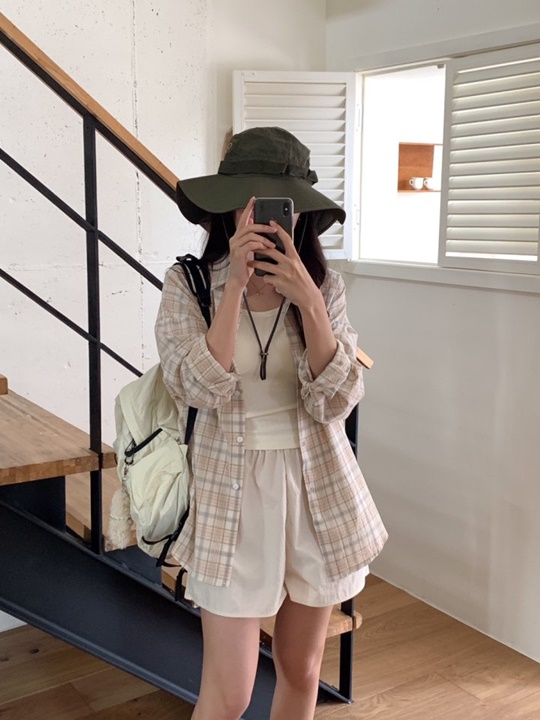 Irin Check Shirt