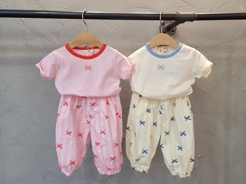 Atree - Korean Children Fashion - #discoveringself - Ribbon Gojeangi Pants - 5
