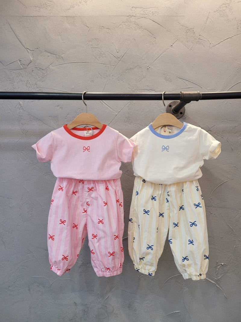 Atree - Korean Children Fashion - #fashionkids - Ribbon Gojeangi Pants - 6