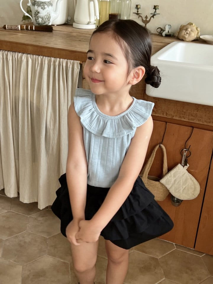 Azalea - Korean Children Fashion - #prettylittlegirls - Frill Kan Kan Pants - 10