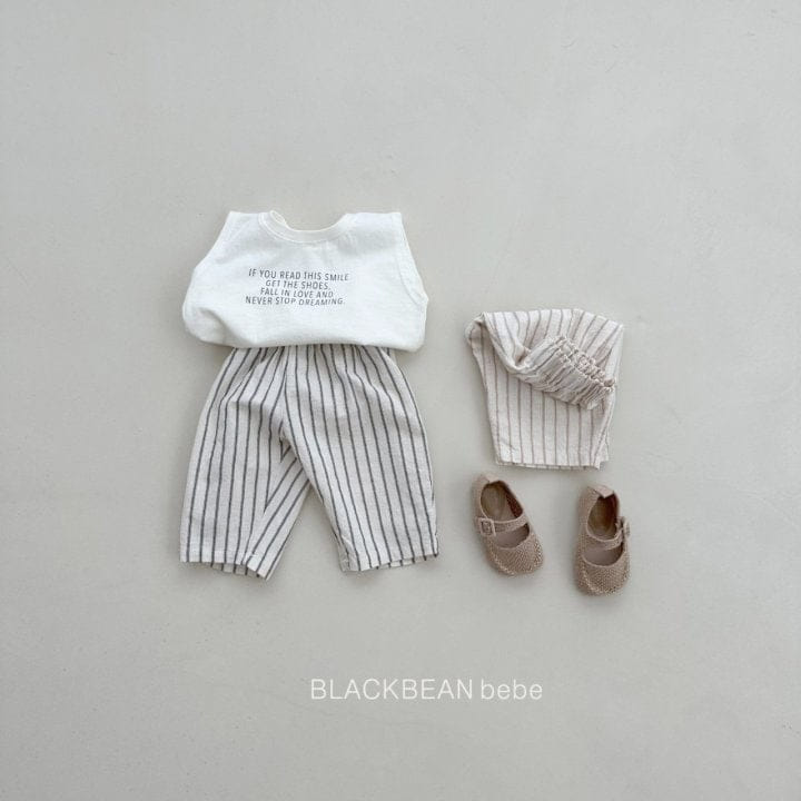 Black Bean - Korean Baby Fashion - #babyootd - Natural Bebe Pants - 5