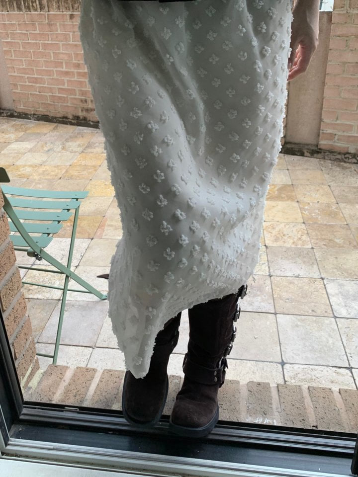 Bricklane - Korean Women Fashion - #momslook - Flower Skirt - 5