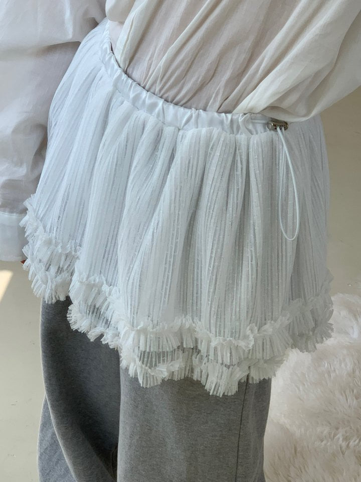 Bricklane - Korean Women Fashion - #womensfashion - Layer Dot Skirt - 10