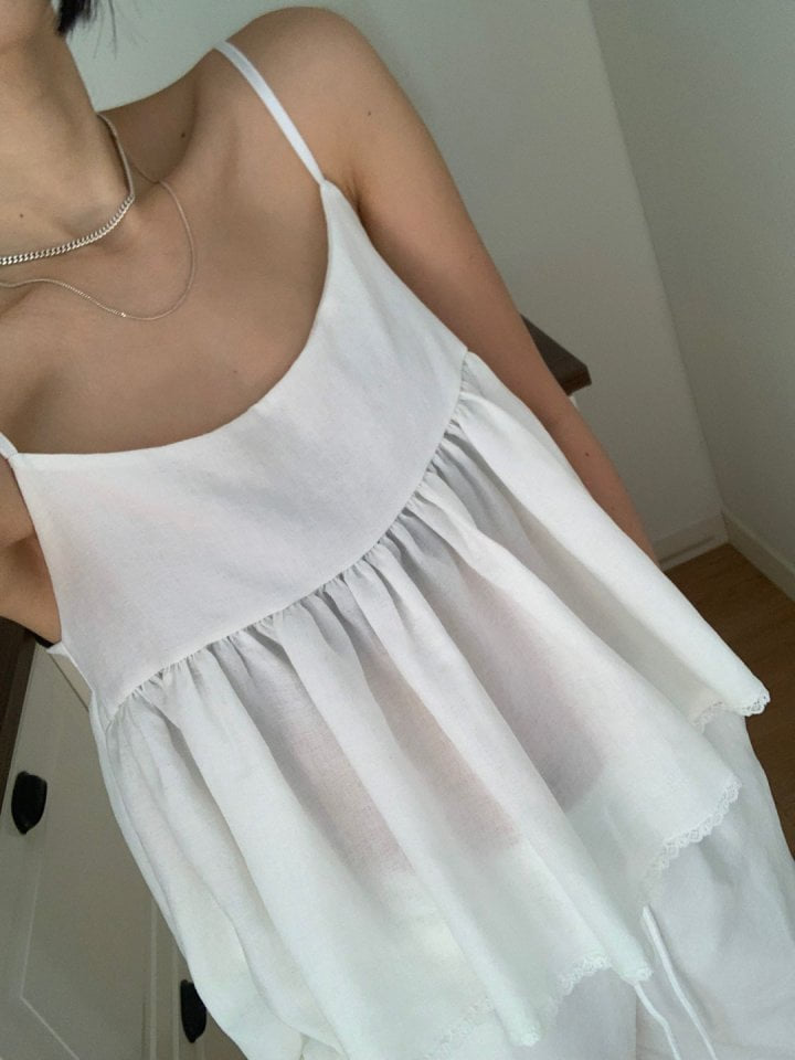 Bricklane - Korean Women Fashion - #womensfashion - Lace Wood Blouse - 9