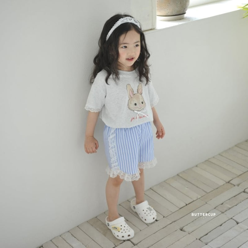Buttercup - Korean Children Fashion - #childrensboutique - Lace Line Pants - 9