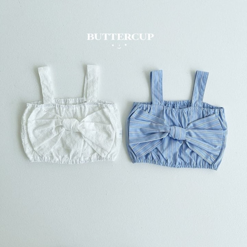 Buttercup - Korean Children Fashion - #childrensboutique - Big Ribbon Bustier