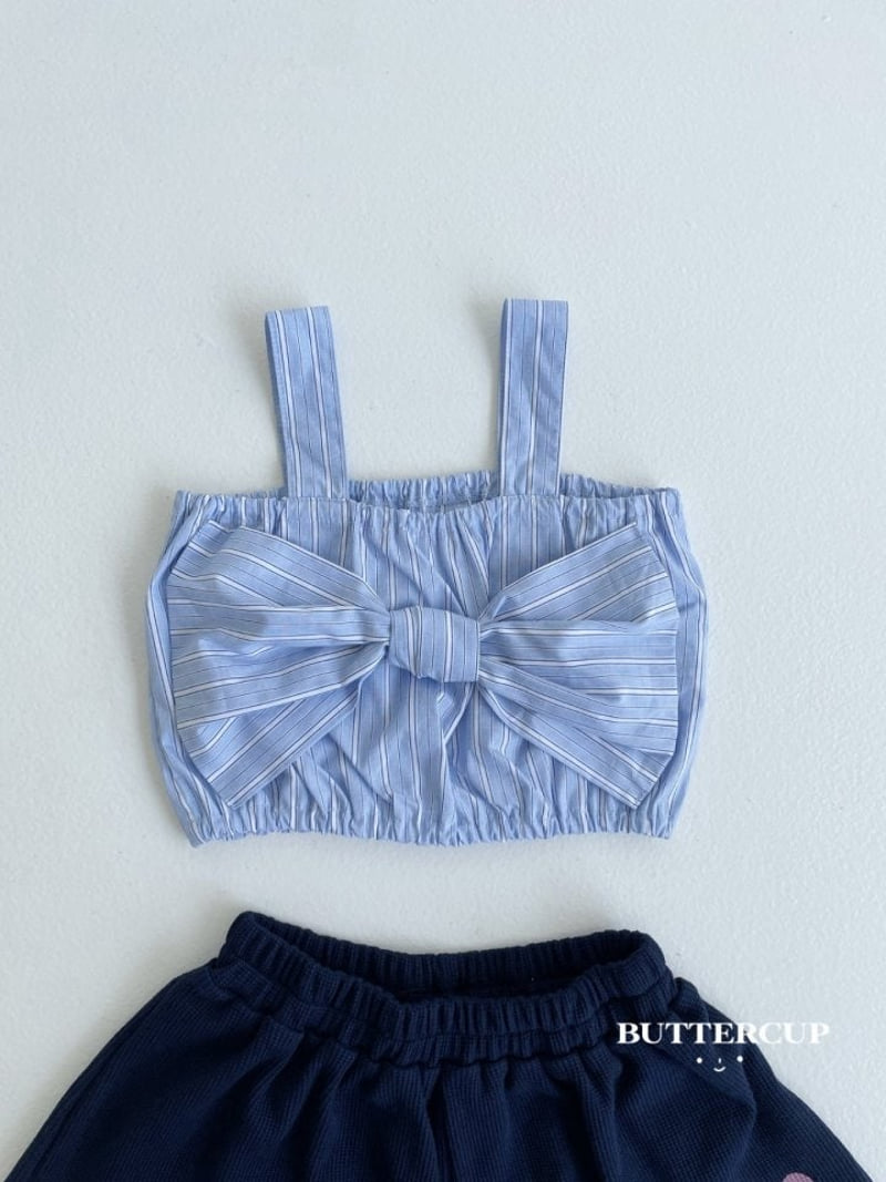 Buttercup - Korean Children Fashion - #kidzfashiontrend - Big Ribbon Bustier - 7
