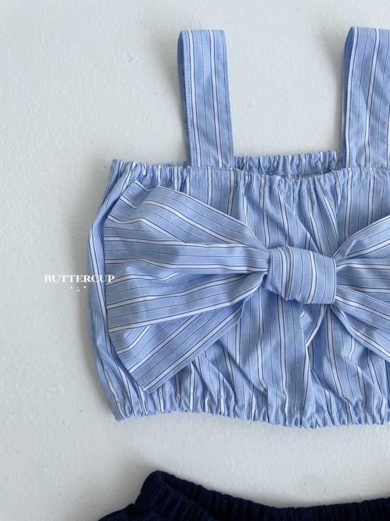 Buttercup - Korean Children Fashion - #littlefashionista - Big Ribbon Bustier - 9