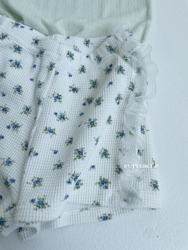 Buttercup - Korean Children Fashion - #todddlerfashion - Garden Lace Flower Pants - 12