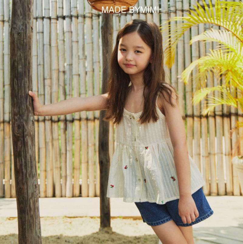 Bymimi - Korean Children Fashion - #Kfashion4kids - Jay Embroidery Blouse - 8