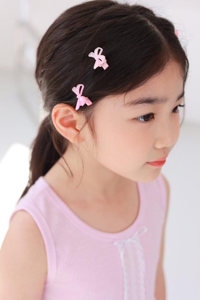 Dalla - Korean Children Fashion - #magicofchildhood - Ribbon Hair Clip - 11