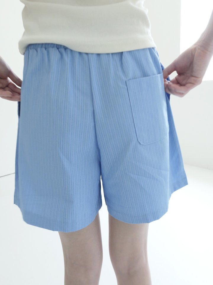 Enten - Korean Women Fashion - #momslook - Marine Shorts - 5