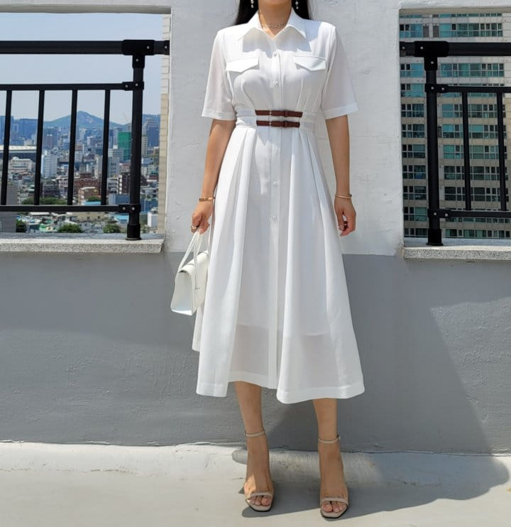 Gratia - Korean Women Fashion - #momslook - Mood One-Piece - 11