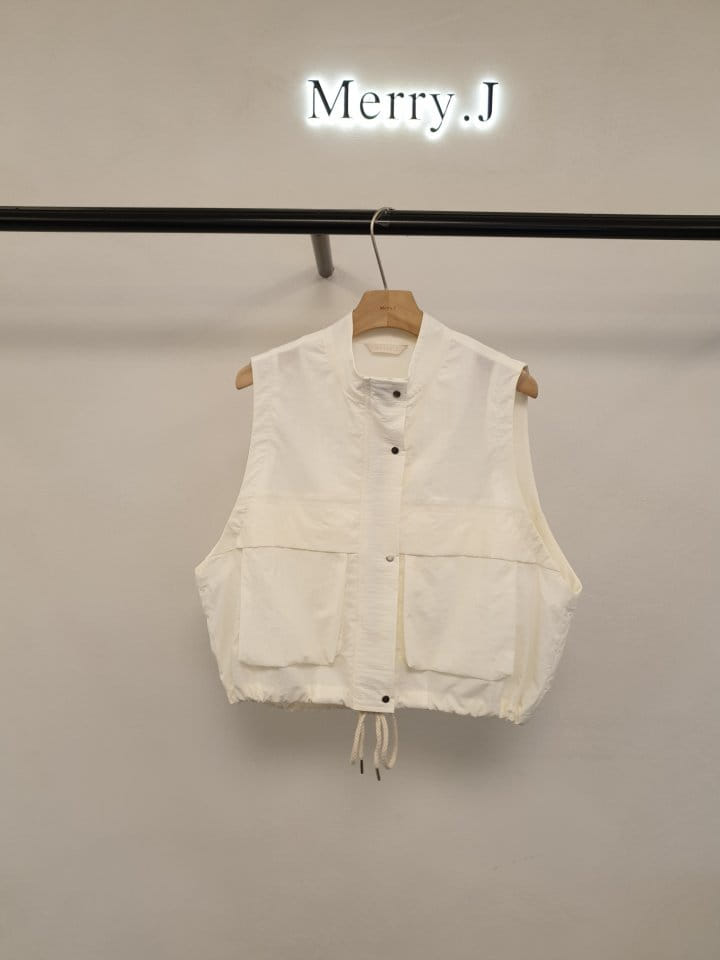 Merry J - Korean Women Fashion - #momslook - Pocket Snap Jumper - 2