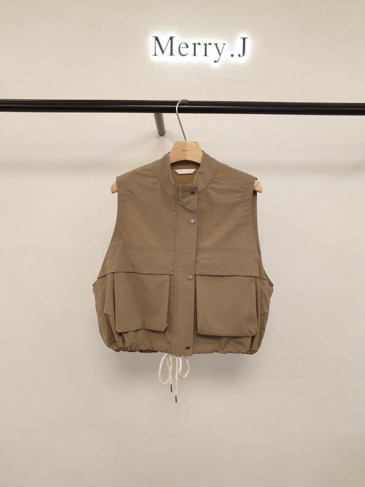 Merry J - Korean Women Fashion - #womensfashion - Pocket Snap Jumper - 4