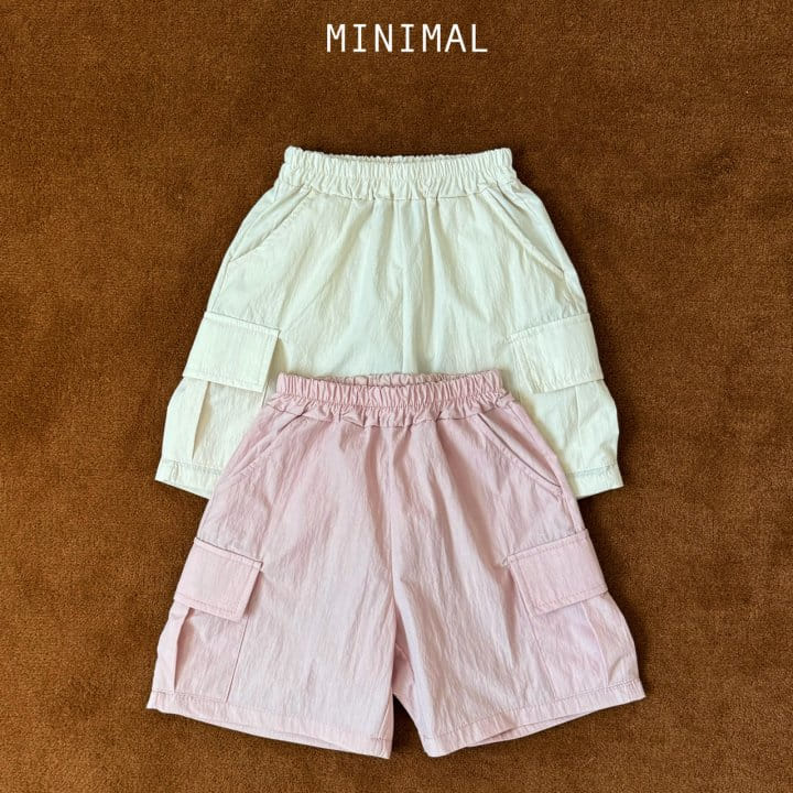 Minimal - Korean Children Fashion - #Kfashion4kids - Bermuda Cargo Pants