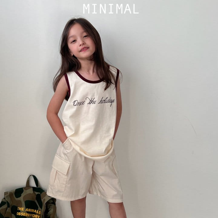 Minimal - Korean Children Fashion - #childofig - Bermuda Cargo Pants - 6