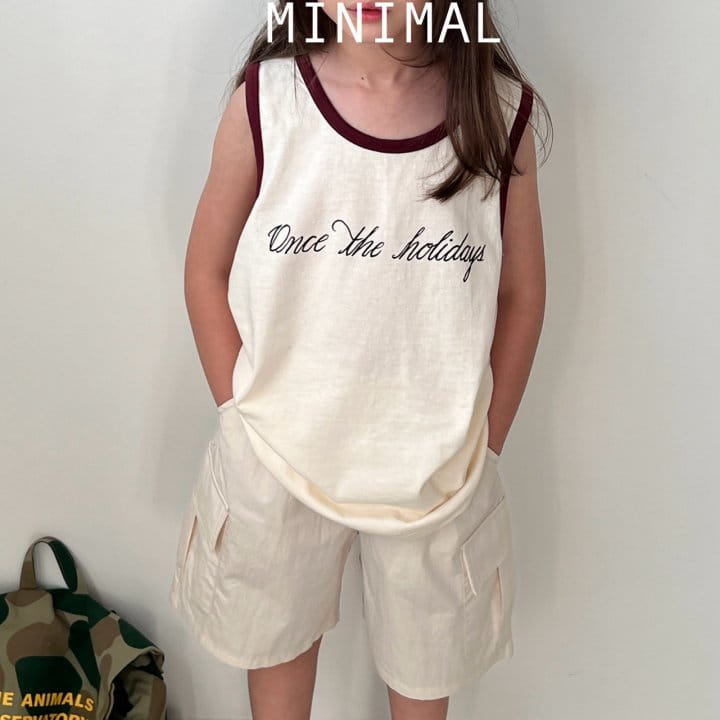 Minimal - Korean Children Fashion - #childofig - Bermuda Cargo Pants - 7