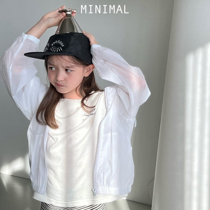 Minimal - Korean Children Fashion - #kidsshorts - Hoody Windbreaker - 7